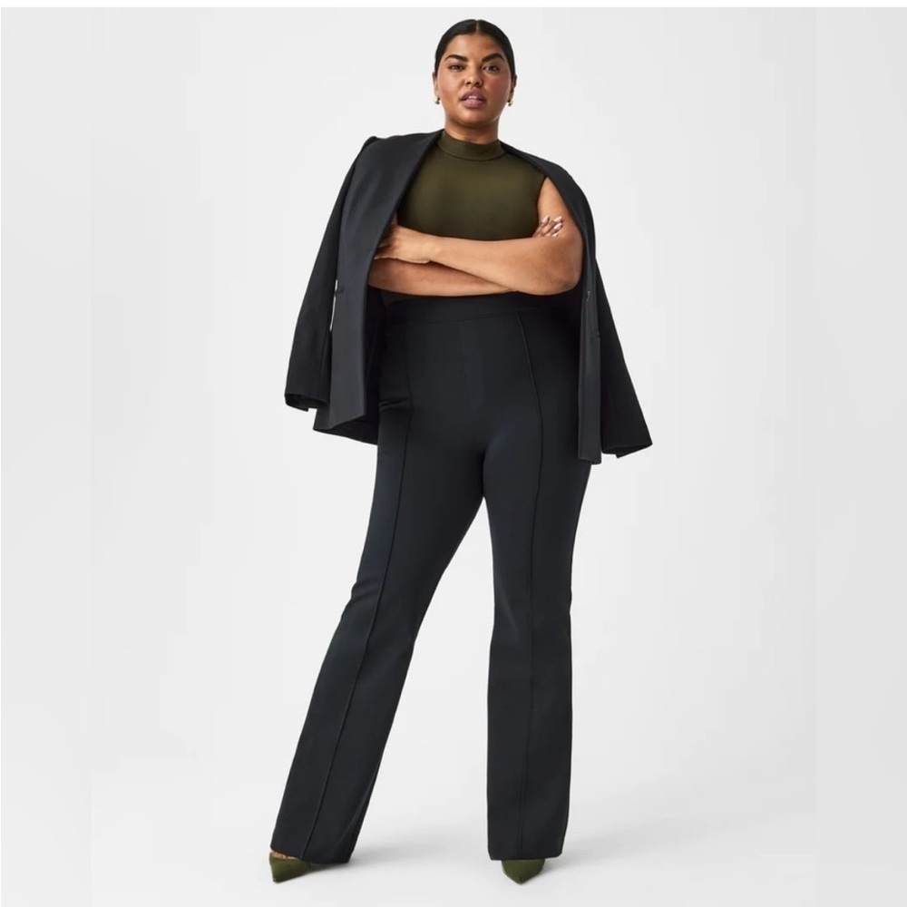 SPANX Perfect Black Wide leg Women's Pants - Picture 6 of 15